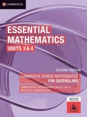 Essential Mathematics Units 3&4 for Queensland Second Edition Online Teaching Suite