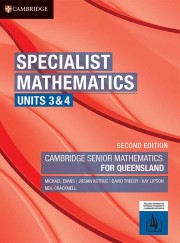 Specialist Mathematics Units 3&4 for Queensland Second Edition Online Teaching Suite