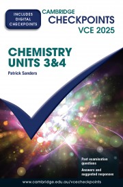 Cambridge Checkpoints VCE Chemistry Units 3&4 2025 (digital)