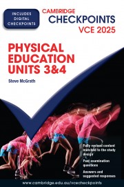 Cambridge Checkpoints VCE Physical Education Units 3&4 2025 (print and digital)