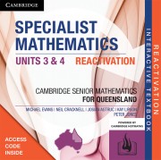 Specialist Mathematics Units 3&4 for Queensland Reactivation Code